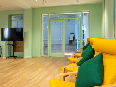 Reception & Kitchen Ground Floor
